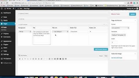 ConstructCo Wordpress Theme - Flexible Content: Call To Action