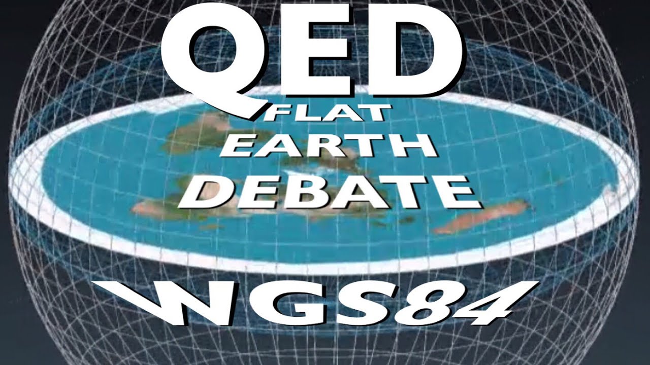 globe lines vector Flat Earth Debate QED WGS84