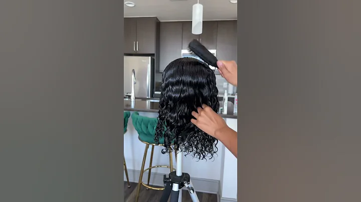 100% Glueless Throw On & Go Short Curly Wig - Perfect for Beginners #Ronnie Hair#curly#wigs