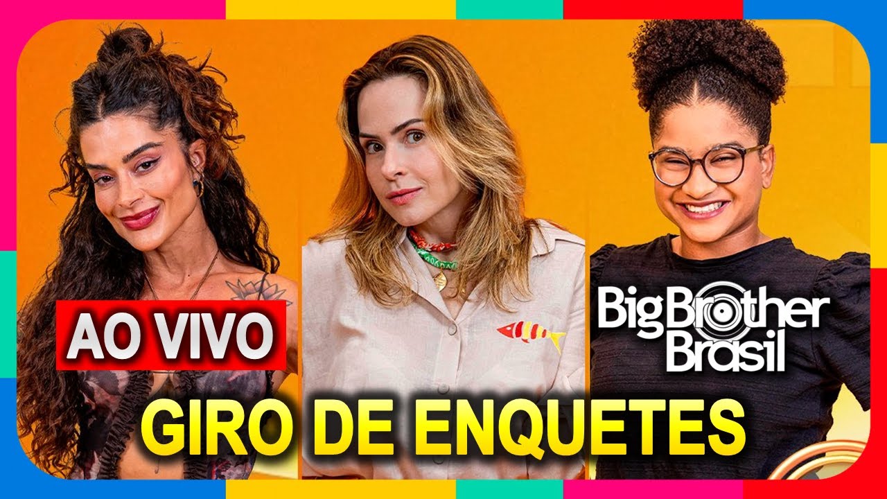 BBB 26: Giro de Enquetes 1º Paredão - Aline Campos | Ana Paula Renault | Milena 