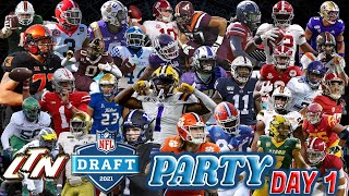 🎉🎊2021 NFL Draft Party LIVE!!!!🎊🎉💯💯💯   #LouieTeeLIVE!