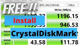 How To Install Cystral Diskmark For Free