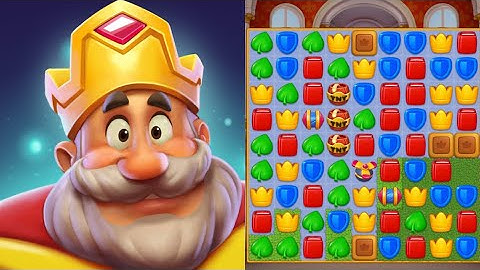 Royal Match level 1 2 3 4 5 walkthrough part 1