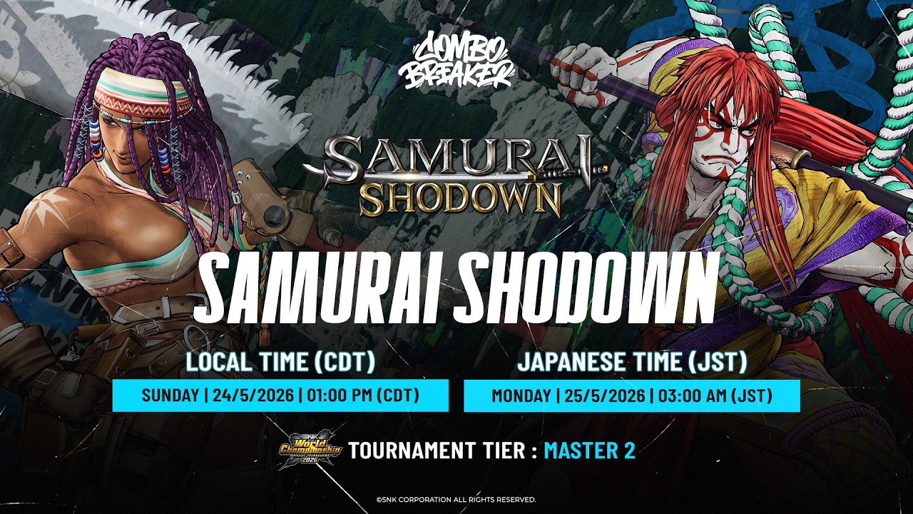 COMBO BREAKER 2026 | SAMURAI SHODOWN | TOP 8