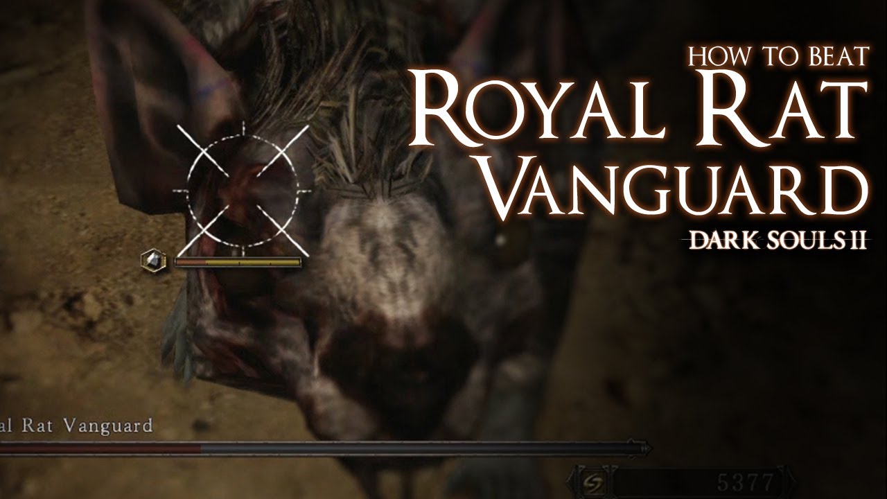 How To Beat The Royal Rat Vanguard Boss Dark Souls 2 Youtube