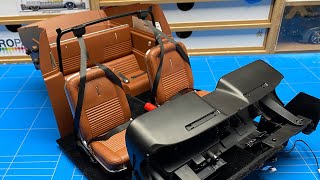 Agoramodels: 1/8th scale 1967 Shelby Mustang GT500 Supersnake Part 1 Interior