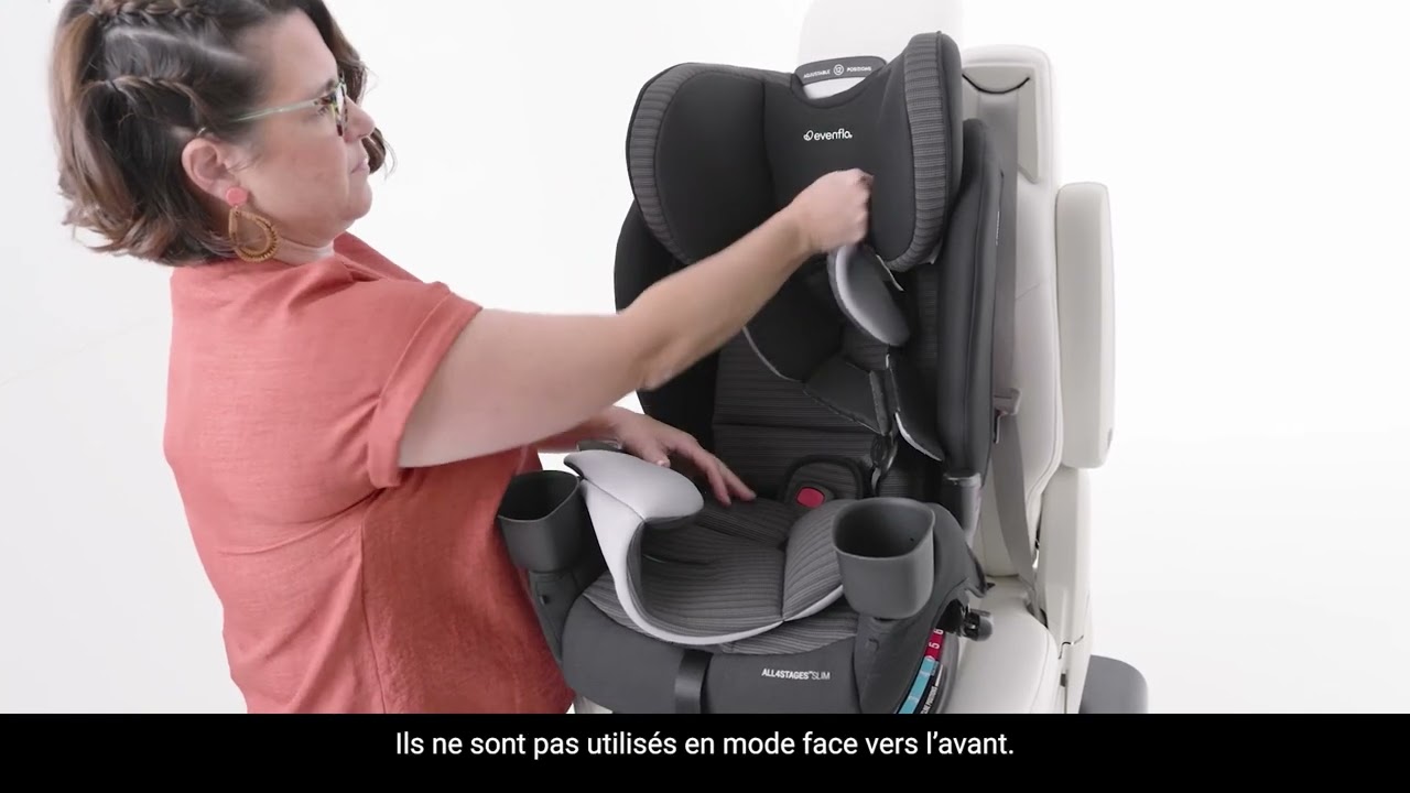 Forward Facing Car Seat Requirements Evenflo All4Stages Slim 4-in-1  Convertible Car Seat Instruction Manual (