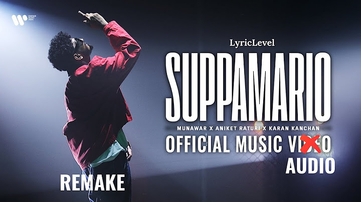 Suppamario - Munawar x Aniket Raturi x Karan Kanchan | Official Music Audio