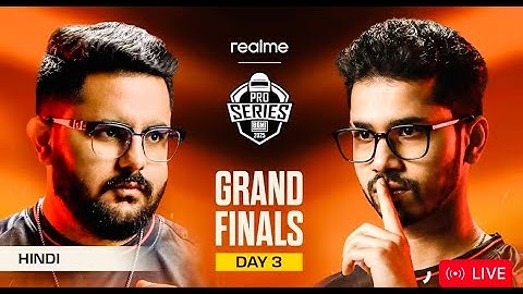 [HINDI] realme BMPS 2025 | GRAND FINALS - Day 3 #bgmi #krafton