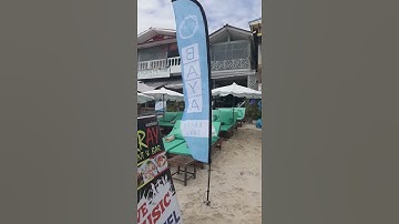 Feather Beach Flag / Iron Sand Screw