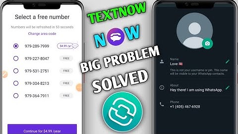 TextNow is unavailable in your country problem 2023 | TextNow app not working problem solve 2023