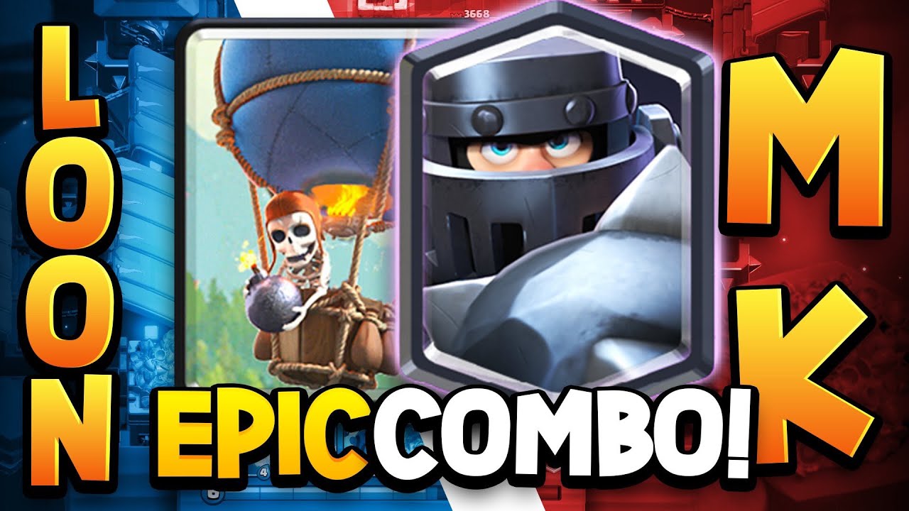 Mega Knight Deck with Miner & Inferno Dragon