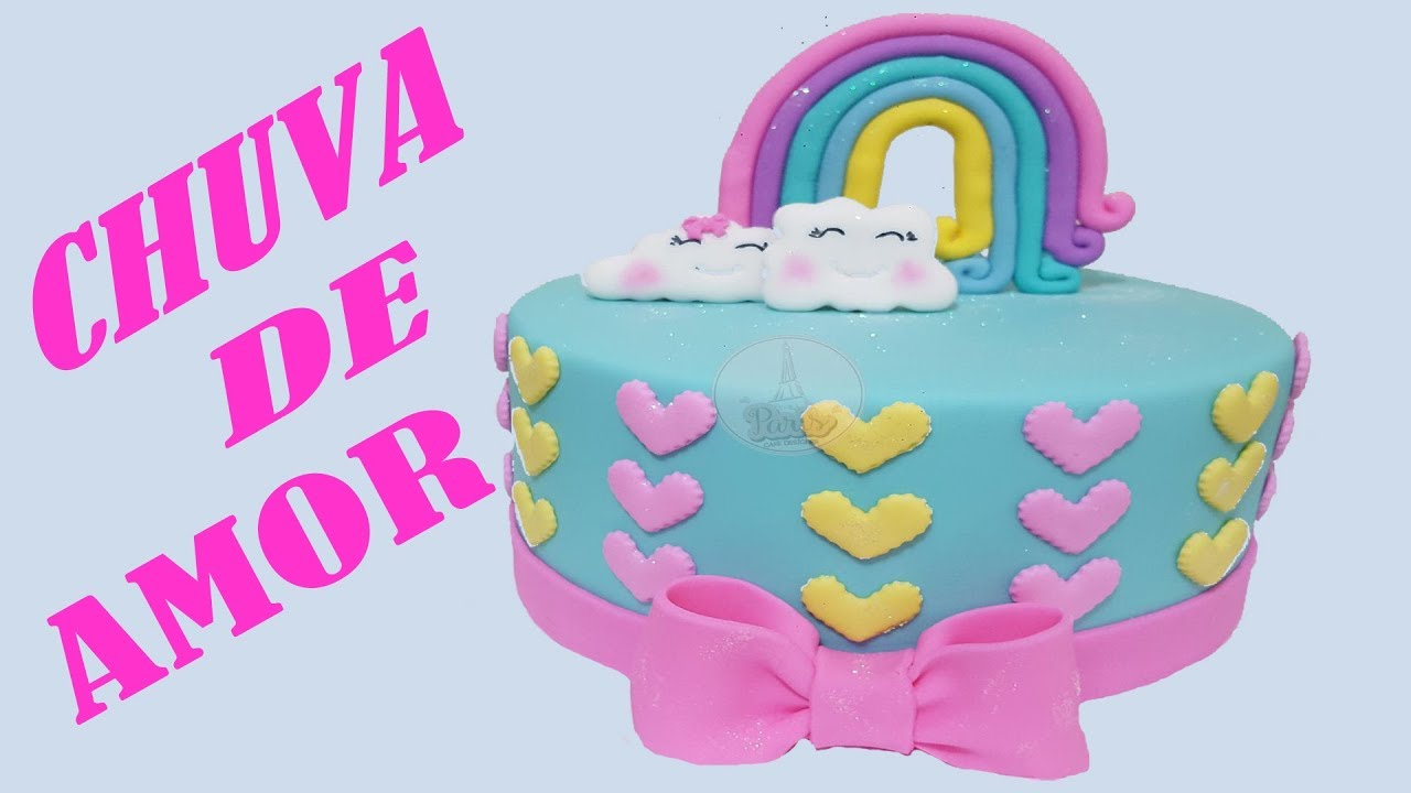 BOLO DE PASTA AMERICANA COM BLINDAGEM DE GANACHE