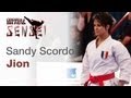 Sandy scordo  kata jion  21st wkf world karate championships paris bercy 2012