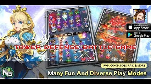 New Games Tower Defense Battle Arena Infinity Party Battle   Gameplay Android, IOS