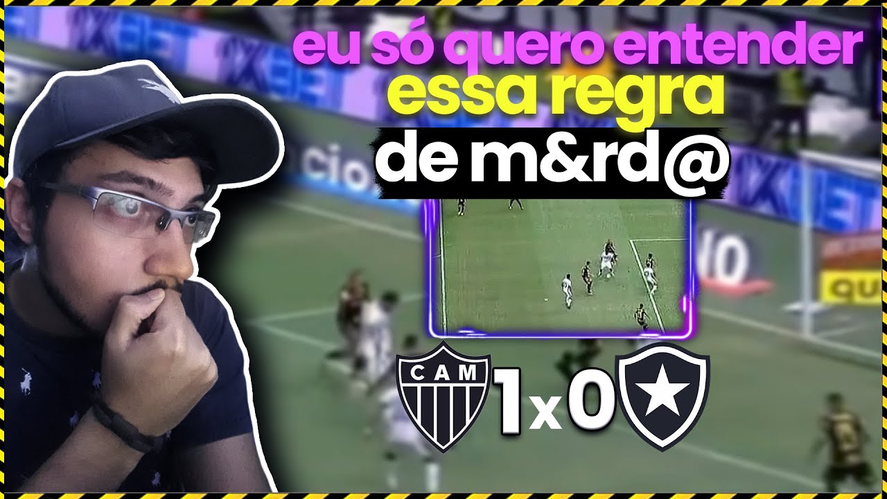 ⚠️BOTAFOGO É GARFADO - MELHORES MOMENTOS : ATLÉTICO MG 1 X 0 BOTAFOGO ...