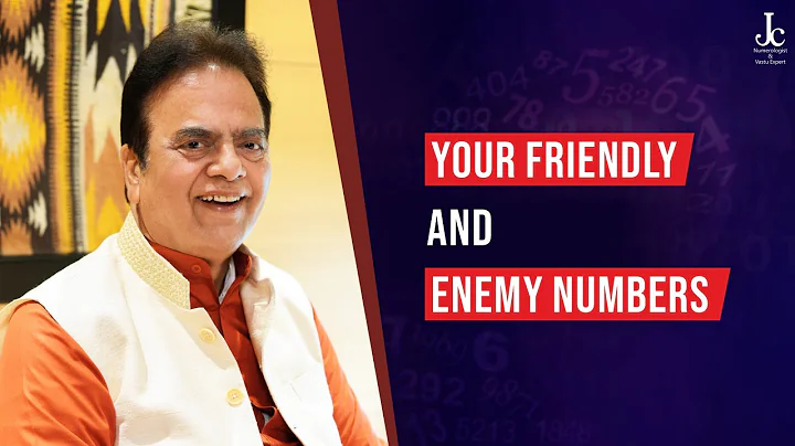 Relationship of Numbers & Planets | Friendly & Enemy Numbers in Numerology - J.C. Chaudhry