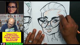 How to Draw a Color Caricature