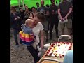 Presley Smith 2nd birthday on set of ASOUE