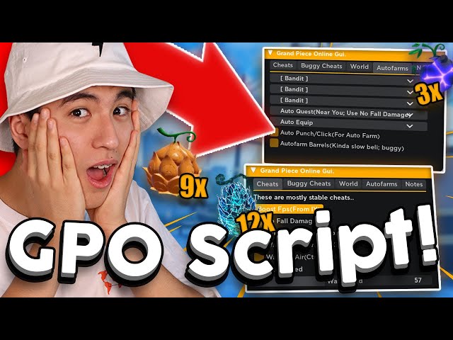 UPDATE 10 Grand Piece Online Script GUI 🔥 Hack 🔥 Get All Fruits 🔥 Auto  Farm 🔥 PASTEBIN 2023 