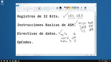 Ingenieria Inversa - 3 Directivas, Opcodes, ASM y Registros