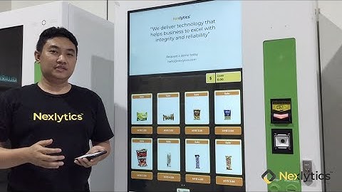 Nexlytics Vending with e-wallet in Malaysia