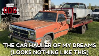 Crappy Car Hauler Nightmare, Take II: Can I Fix This 1992 Dodge D350 Cummins Truck? by Dead Dodge Garage 11,946 views 10 days ago 43 minutes