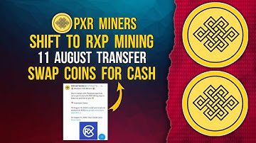PXR MINER TRANSFER COINS RXP | WITHDRAW CASH #pxrnetwork