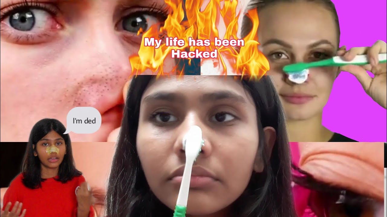 I tried 5 Min Crafts GIRLY hacks and almost burned my eyes ...