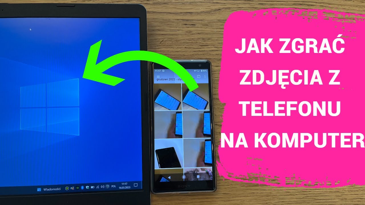 Jak ZGRAĆ ZDJĘCIA z telefonu na komputer YouTube