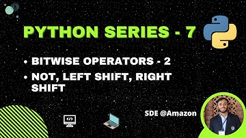 Bitwise Operators in Python | Part - 2 | Beginner Python Tutorials #python #pythontutorials