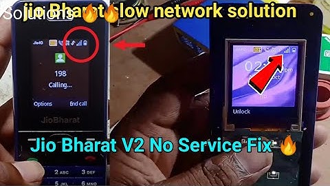 jio bharat network problem solutions 🔥 | jio Bharat slow network solution