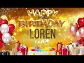 Loren Happy Birthday Loren 