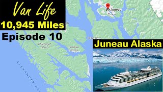 Van Life Travel: S1E10 Juneau Alaska Glacier and Whale Watch tour