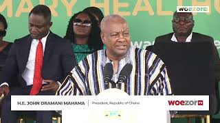 President Mahama Pushes Early Prevention of Non-Communicable Diseases #WoezorTV