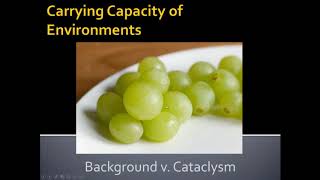 Unit 3.5.1 Extinction and Carrying Capacity