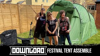 Download Festival 2023: Sendero 4 Tent Set Up