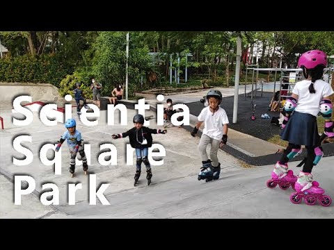 Main Sepatu Roda Inline Skate di Scientia Square Park bareng Alya AlThaf Alvin Dika【AIRADE】