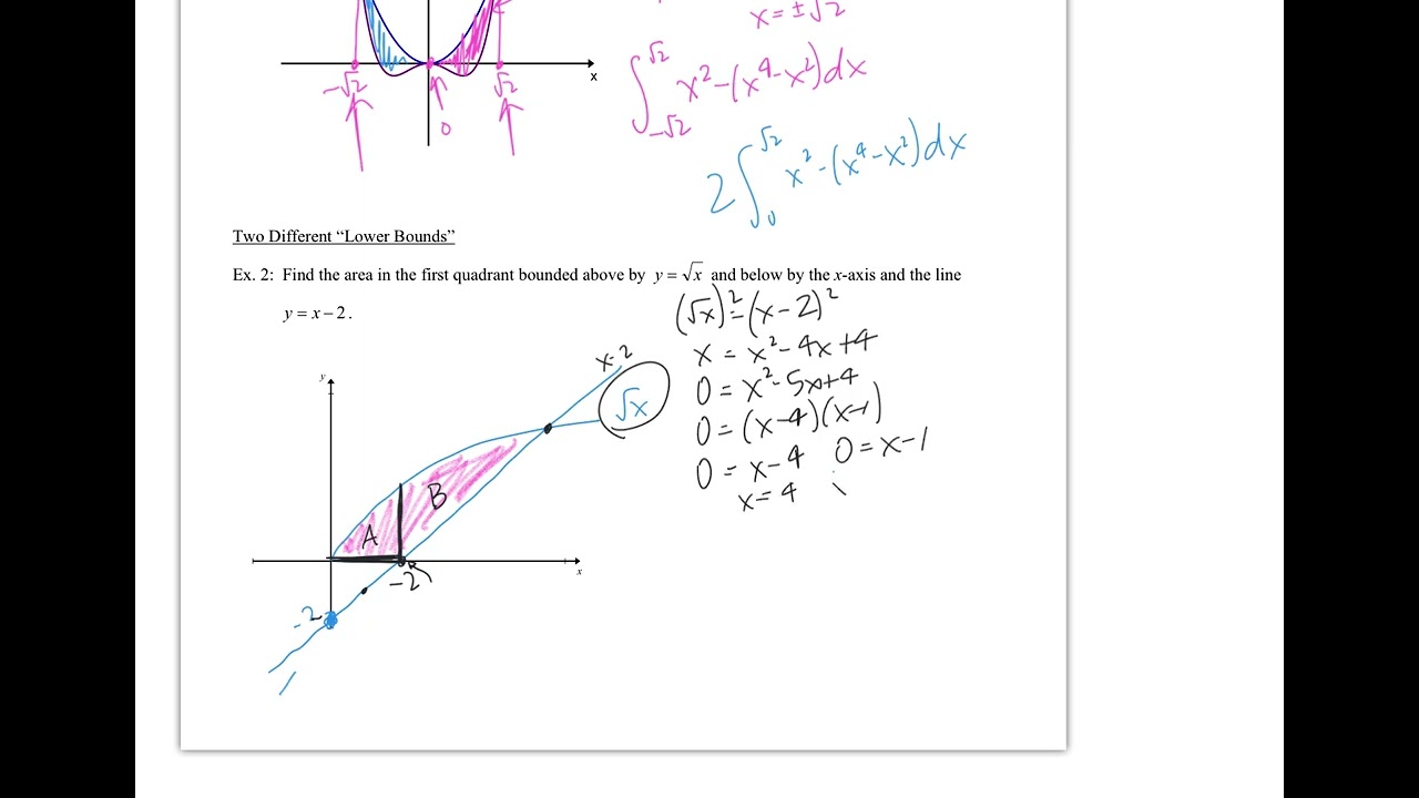 AP Calc   Chp 7  7 2B Notes