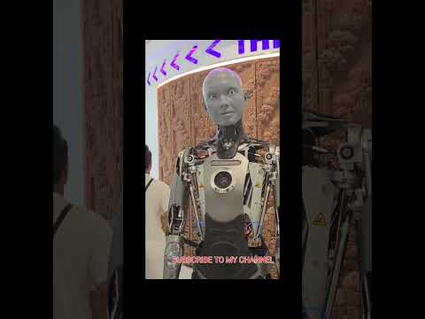Responding Robot from Future Museum (Exploring Dubai part4)