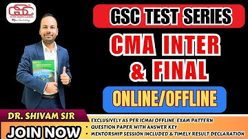 TEST SERIES ANNOUNCEMENT FOR DEC 25 EXAM | CMA EXAM | CMA DR AKSHAY SEN