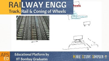 Track, Rail and Coning of Wheels | Railway Engineering