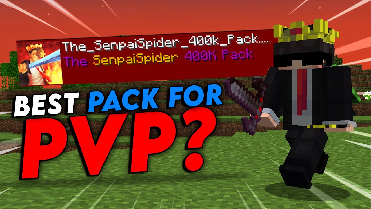 Best Texture Pack For Minecraft SMP,s @SenpaiSpider 400K Pack - YouTube