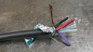 Shielded wire (three wire cam and crank sensor) for Holley term X