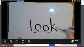 Unit 5 lesson 11 Tricky Word look