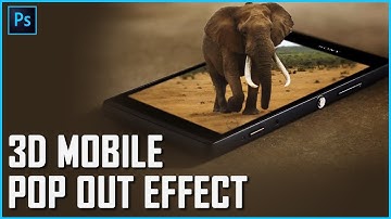 How To Create A 3D Pop Out Effect | Adobe Photoshop