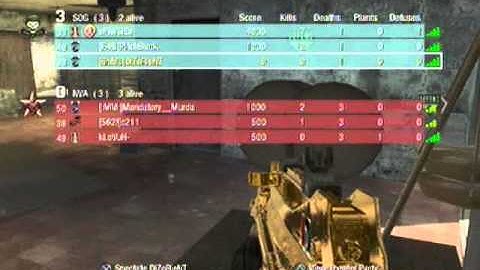 CoD Black Ops - GB Match - Search And Destroy 9-1 - oPhYSiCz- (Black Ops Gameplay)
