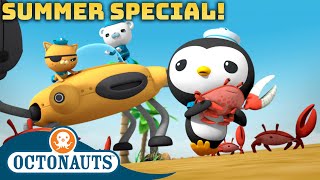 ​@Octonauts  ☀ Trouble on Beach Paradise  | 70 Mins+ Summer Special! | Cartoons for Kids