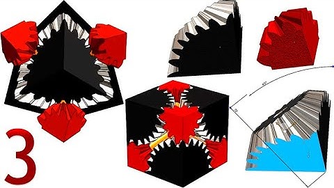 3-Project 40| Bevel Gears Cube | SolidWorks Tutorial : finding & inserting axial shaft ref. points