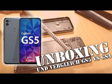  Update  Gigaset GS5 Unboxing und Vergleich GS5 vs. GS4